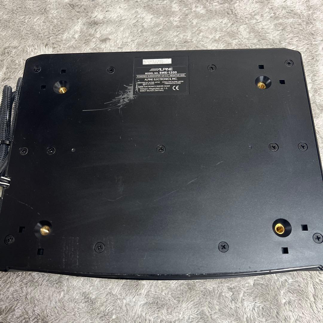 アルパイン(ALPINE) サブウーファー SWE-1200