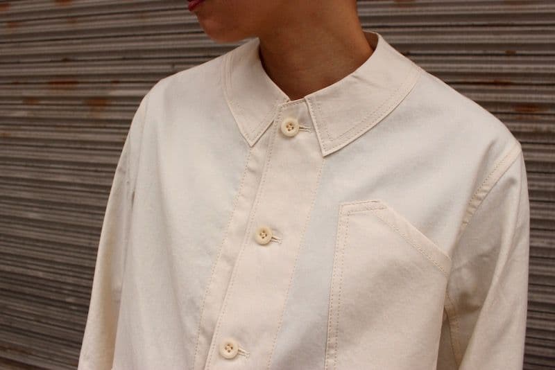 VON SONO 21ss オーガニックコットン カバーオール サックスブルー