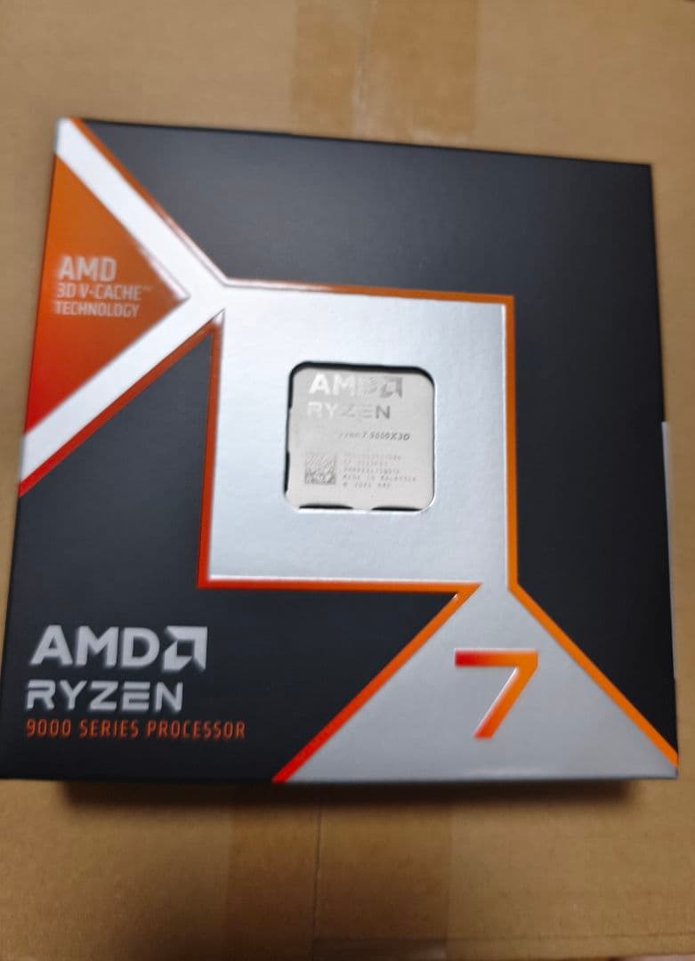 AMD Ryzen 7 9800X3D 国内正規品 新品未開封