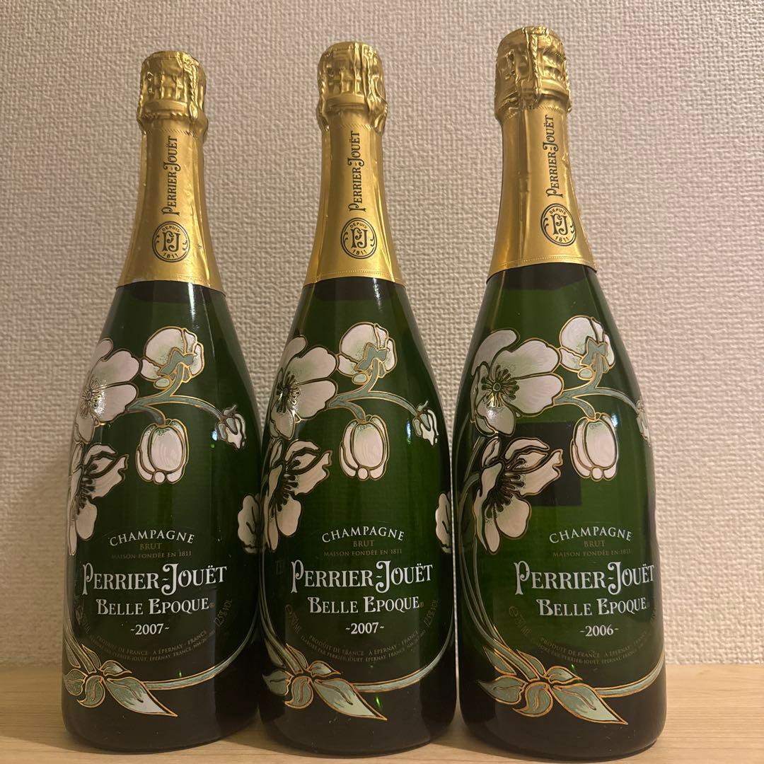 非売品ペリエ・ジュエ・ベルエポックブラン ダミーボトル3本セット