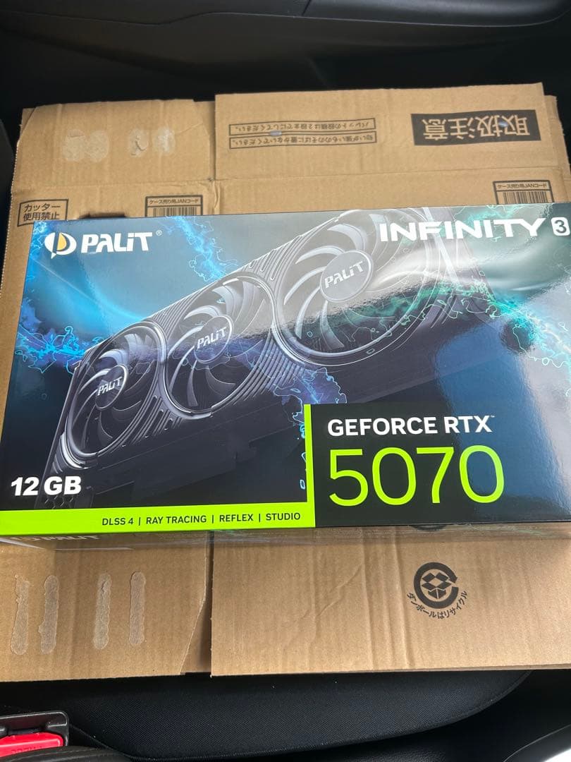 グラフィックボード・グラボ・ビデオカード PALIT GEFORCE RTX 5070 12GB