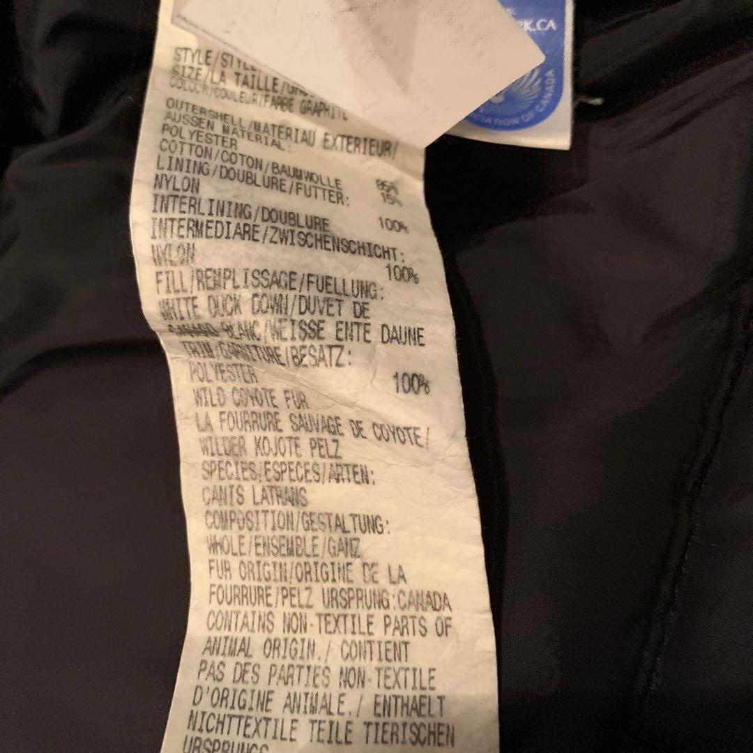   カナダグ-ス ジャスパ- ダウンジャケット グレー