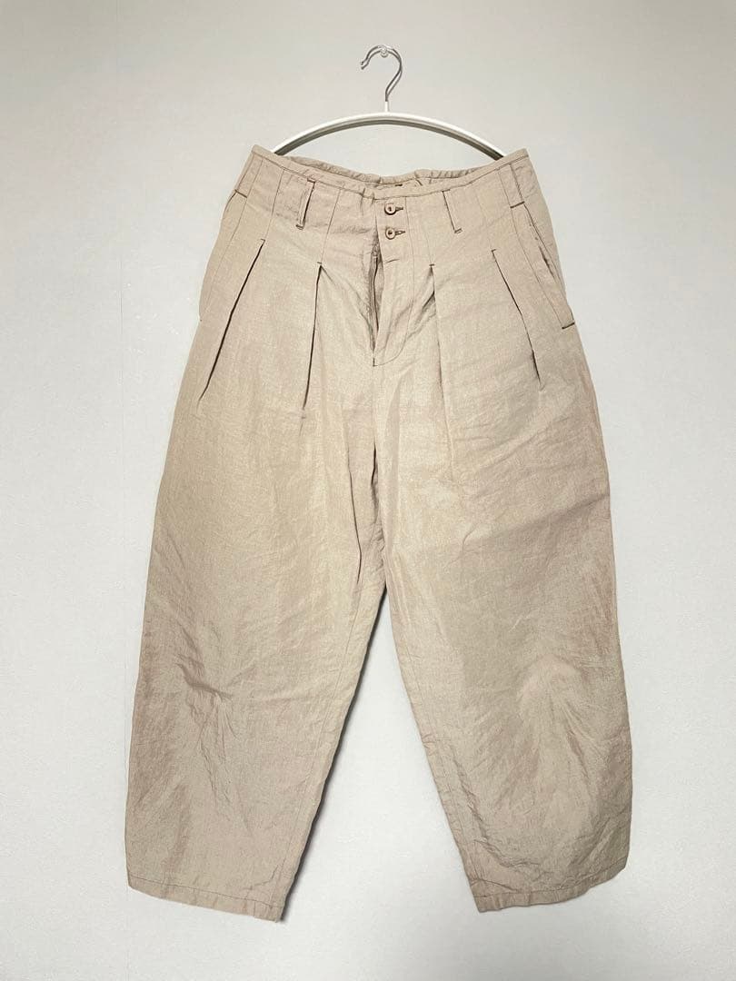 【新品】kaval ベージュ phoenix pants ベージュ