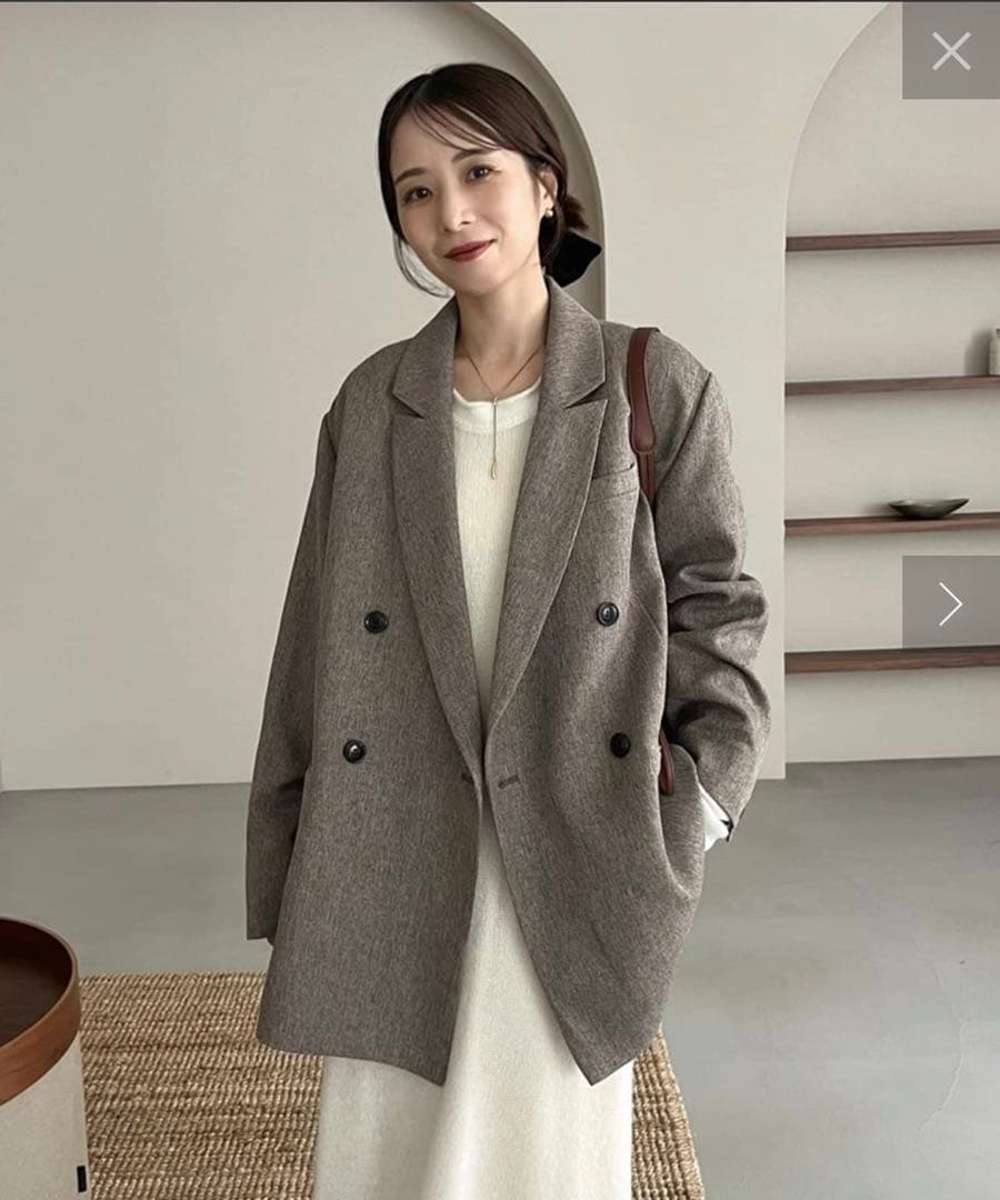 『人気カラー』カプリシューレマージュ　ツイードジャケット