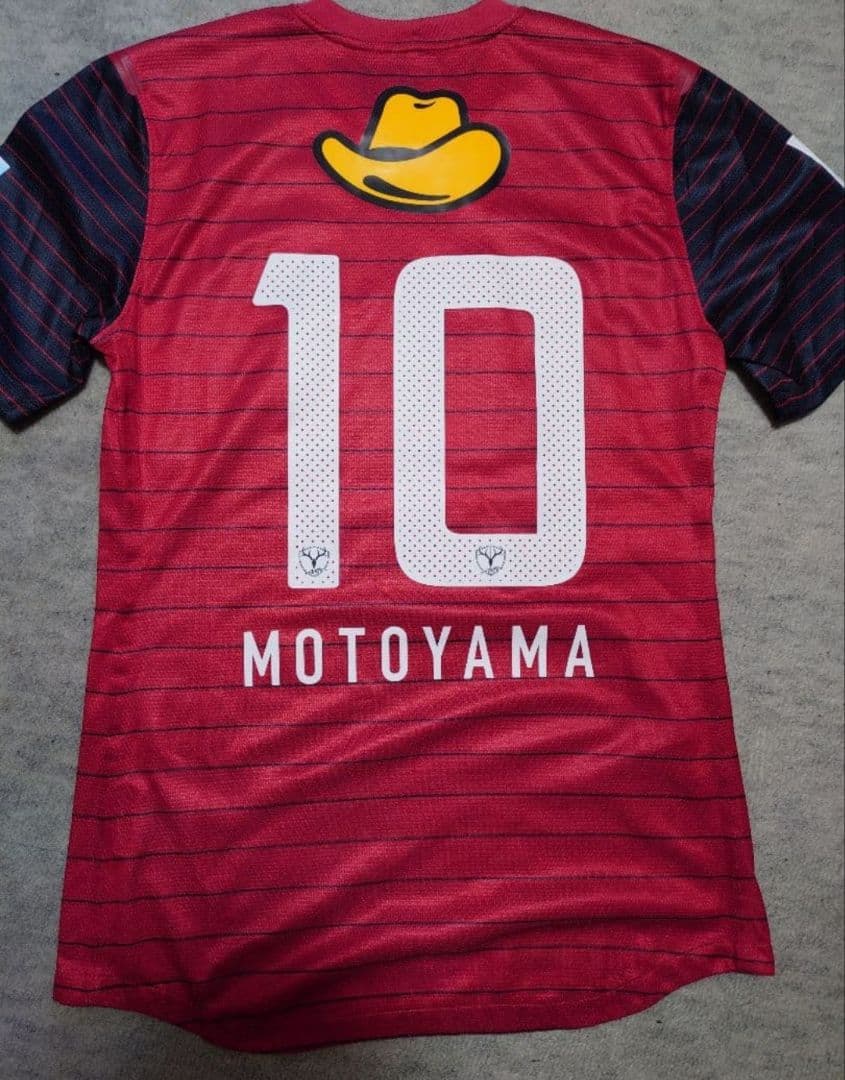 支給品　非売品　 鹿島アントラーズ 本山雅志 ユニフォーム 2013 L　実使用