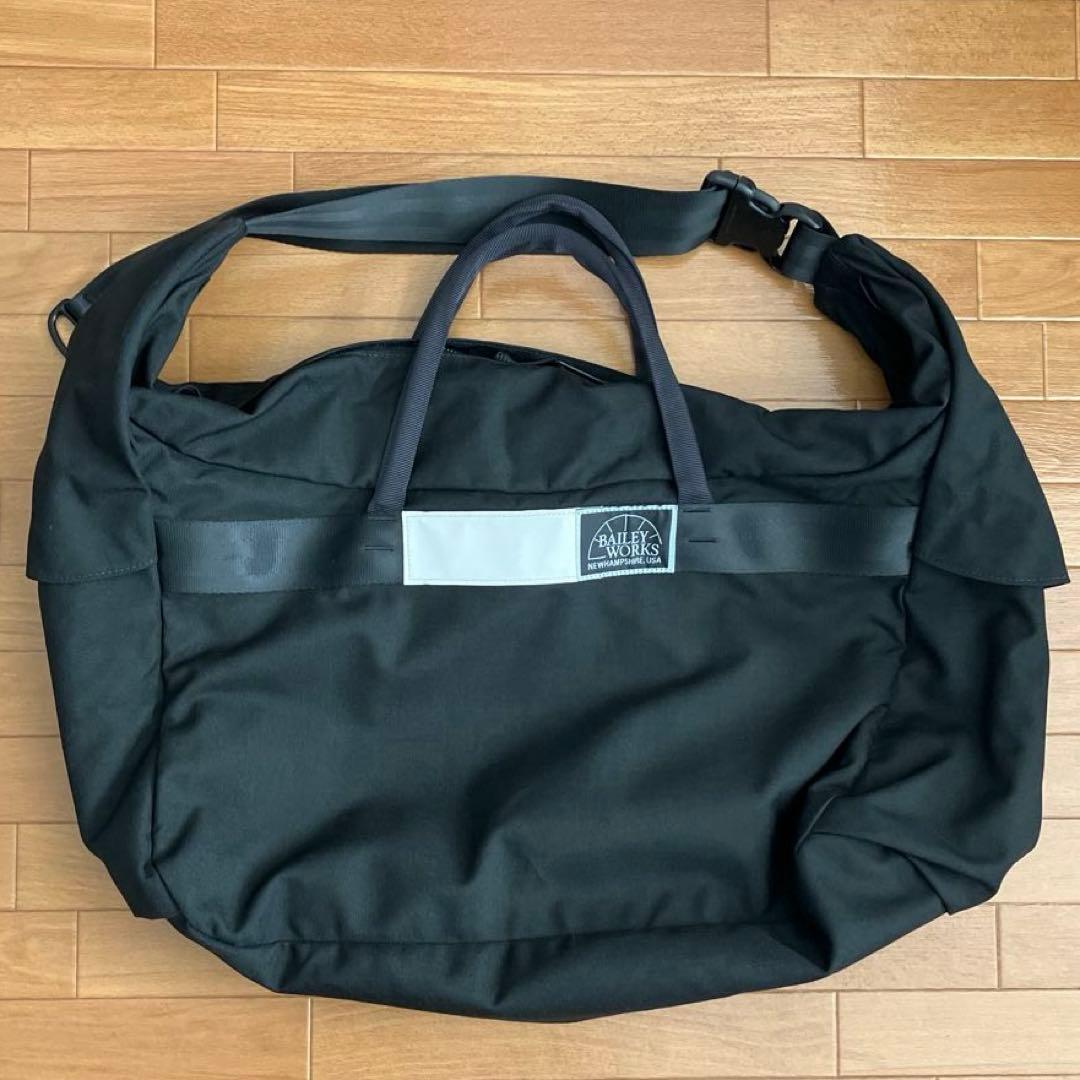 BAILEY WORKS ホエールマウス ダッフルバッグ ブラックM USA製