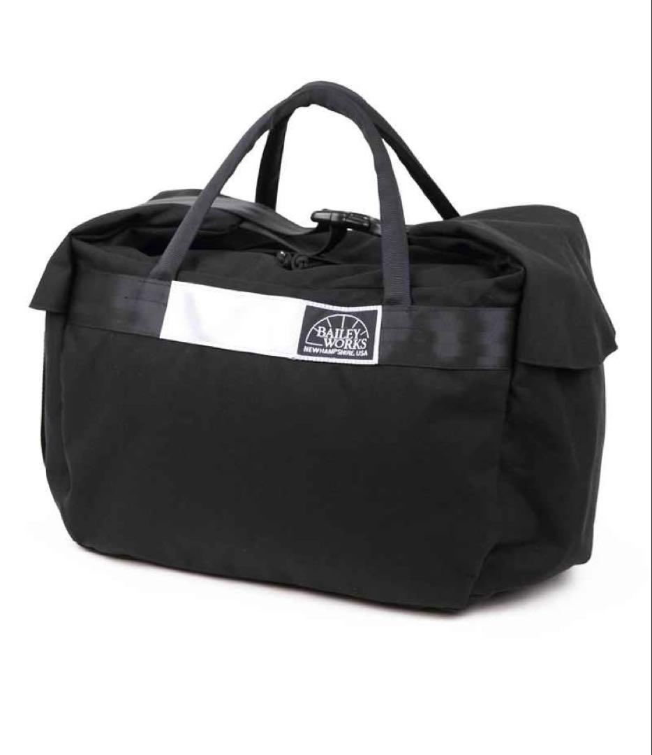BAILEY WORKS ホエールマウス ダッフルバッグ ブラックM USA製