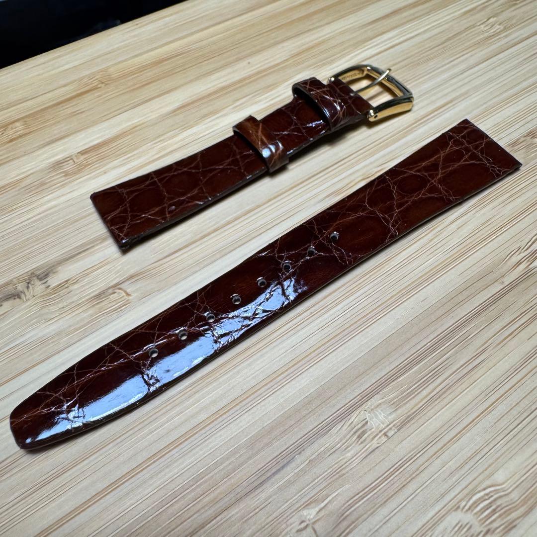 17mm セイコー ベルト ワニサイド DA62&DA51 2本セット