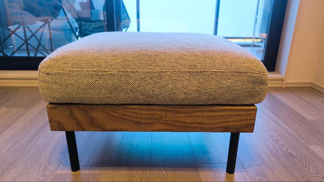 【y08089029216】 unico TREL(トレル)オットマン