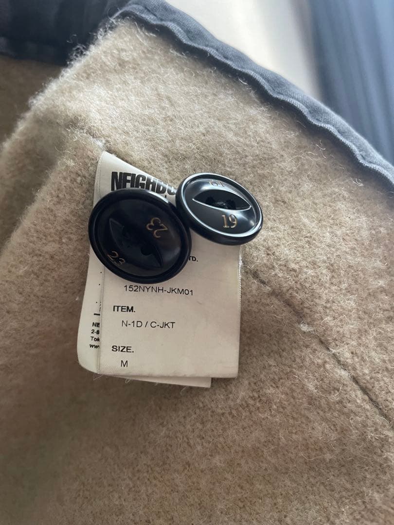 NEIGHBORHOOD N-1 デッキジャケット Mサイズ