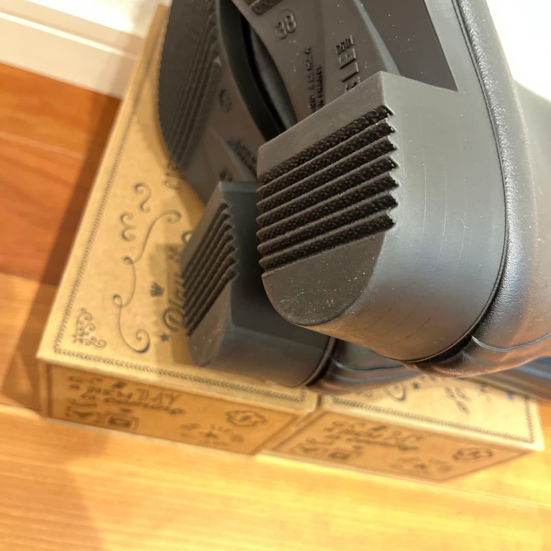 お約束済み❣️AIGLE エーグル　レインブーツ　ロングブーツ　ヒール　38