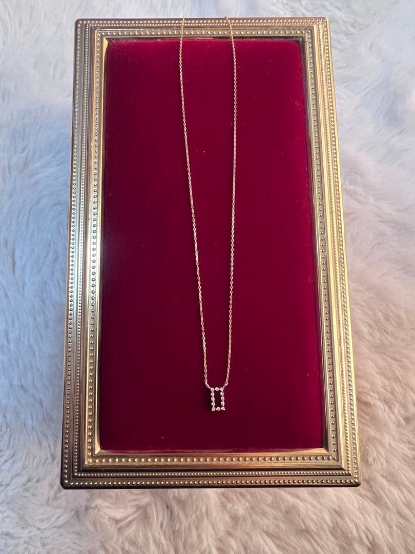 K18 ダイヤ0.06ct ネックレス