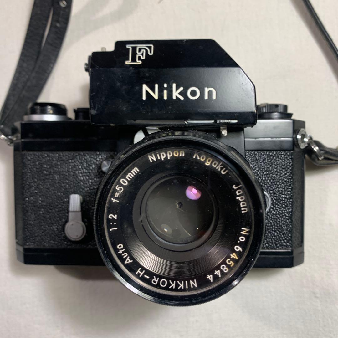 ニコンFフォトミックレンズキャップ付き〔ジャンク〕