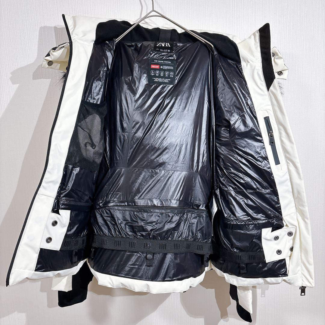美品◇ ZARA 2024 スキーコレクション　スノボ/スキーウェア　ホワイト