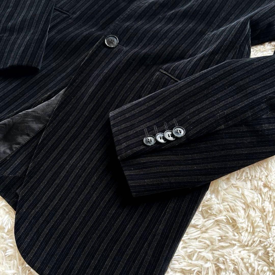 DOLCE&GABBANA ドルガバ ベロア生地 2B テーラードジャケット