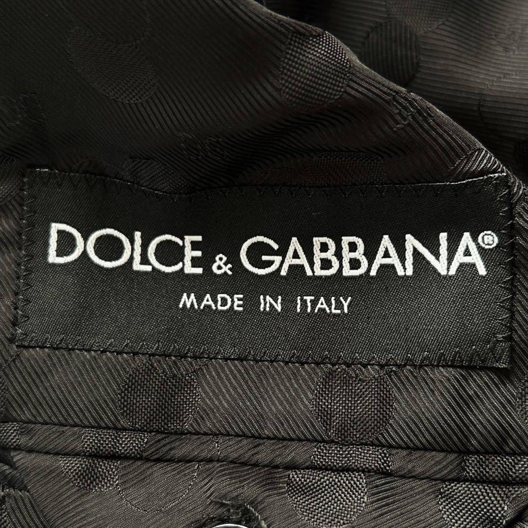 DOLCE&GABBANA ドルガバ ベロア生地 2B テーラードジャケット