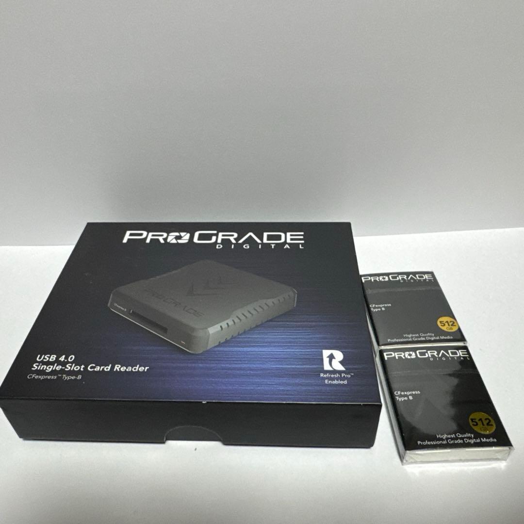 外付けハードディスク・ドライブ ProGrade Digital CFexpress Type B 512GB