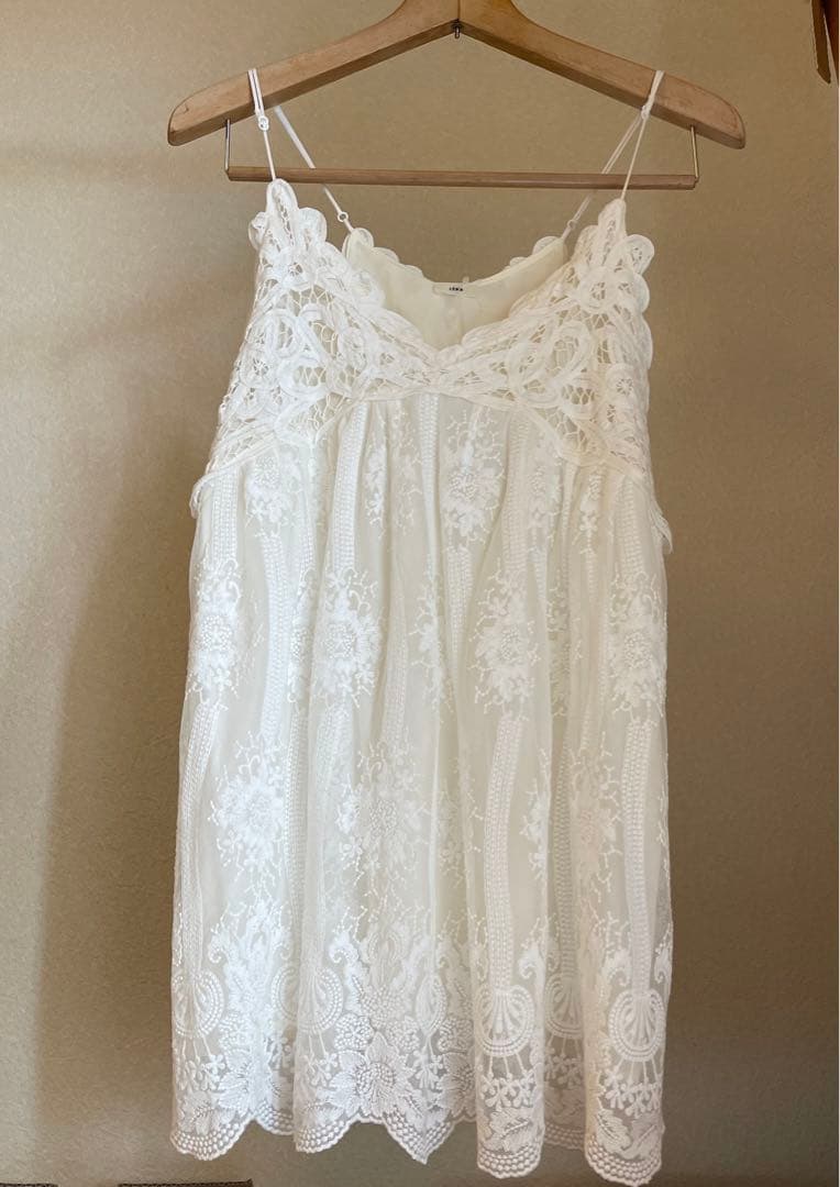 IENA アンティークチュールバテンキャミ　新品タグ付