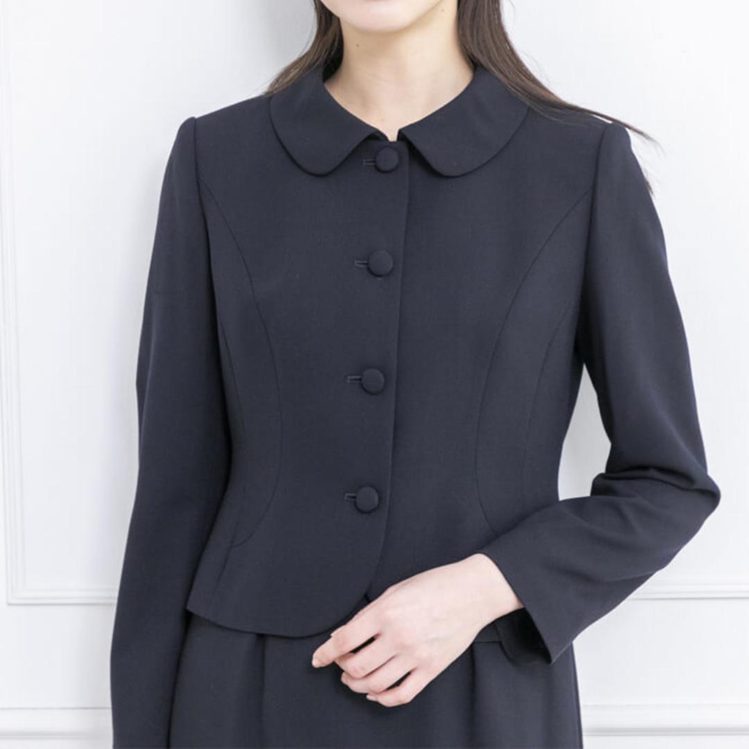 東京ソワール 濃紺 お受験 スーツ 7号