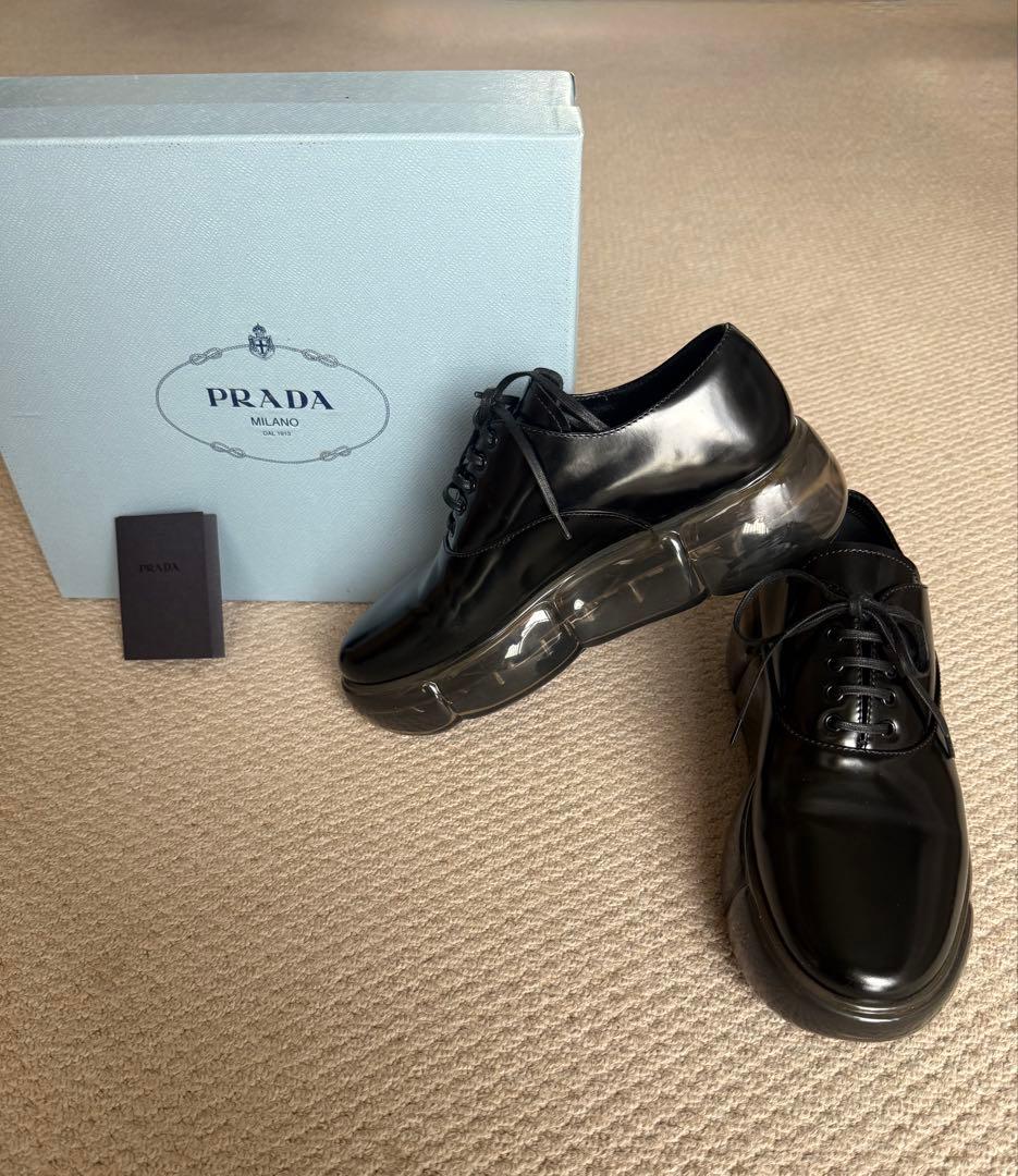 プラダ　厚底　ローファー　ドレスシューズ　美品　36