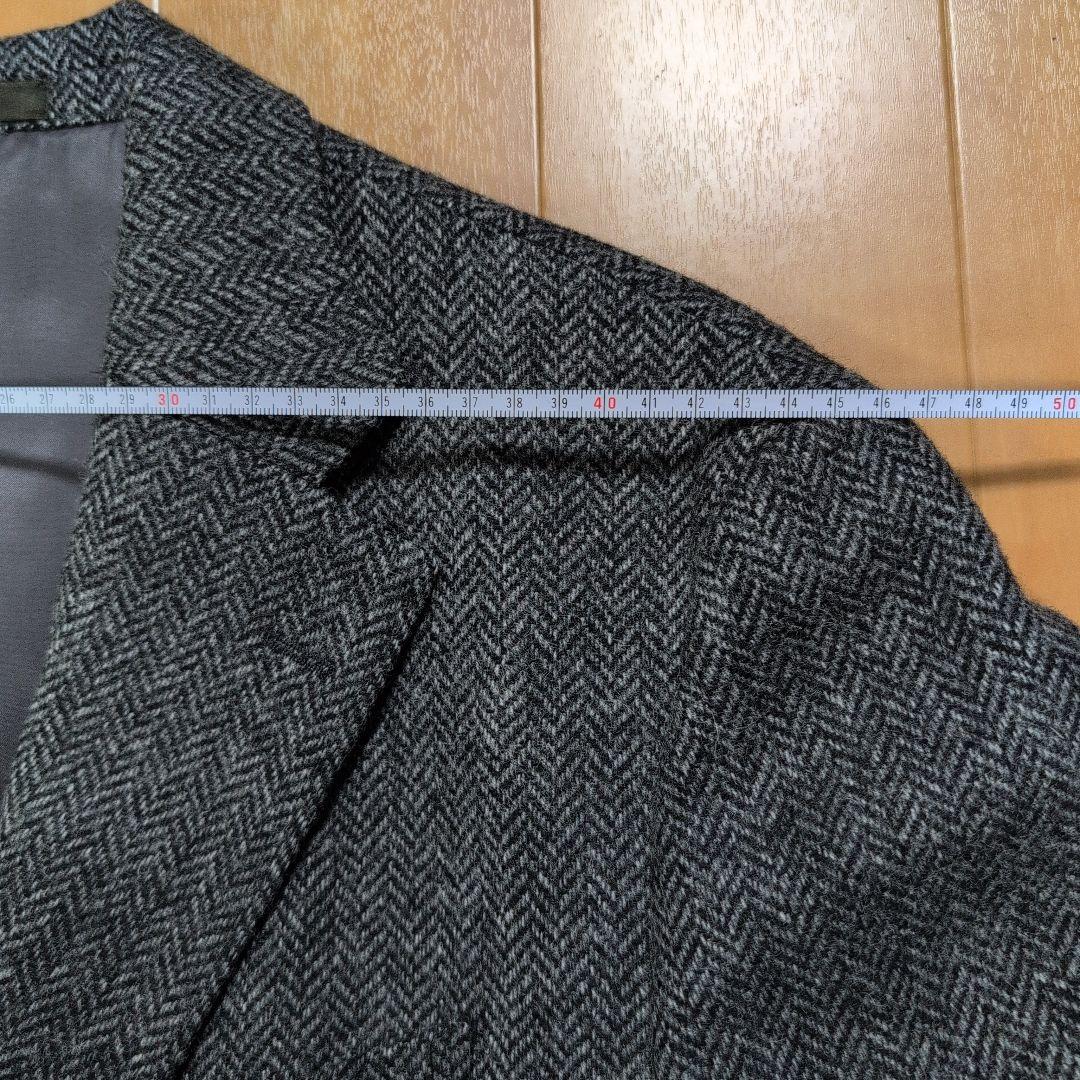 MACKINTOSH ヘリンボーン ビジネスジャケット グレー