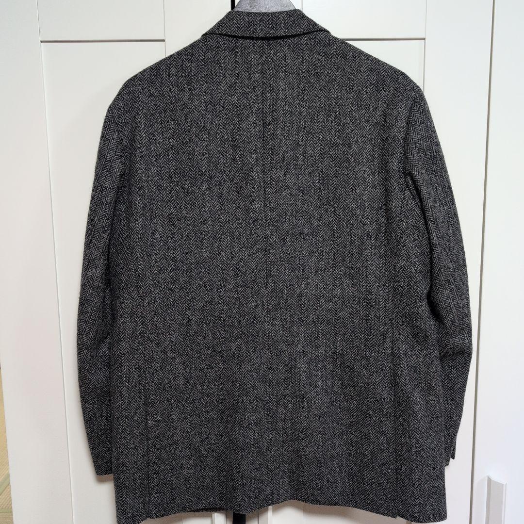 MACKINTOSH ヘリンボーン ビジネスジャケット グレー