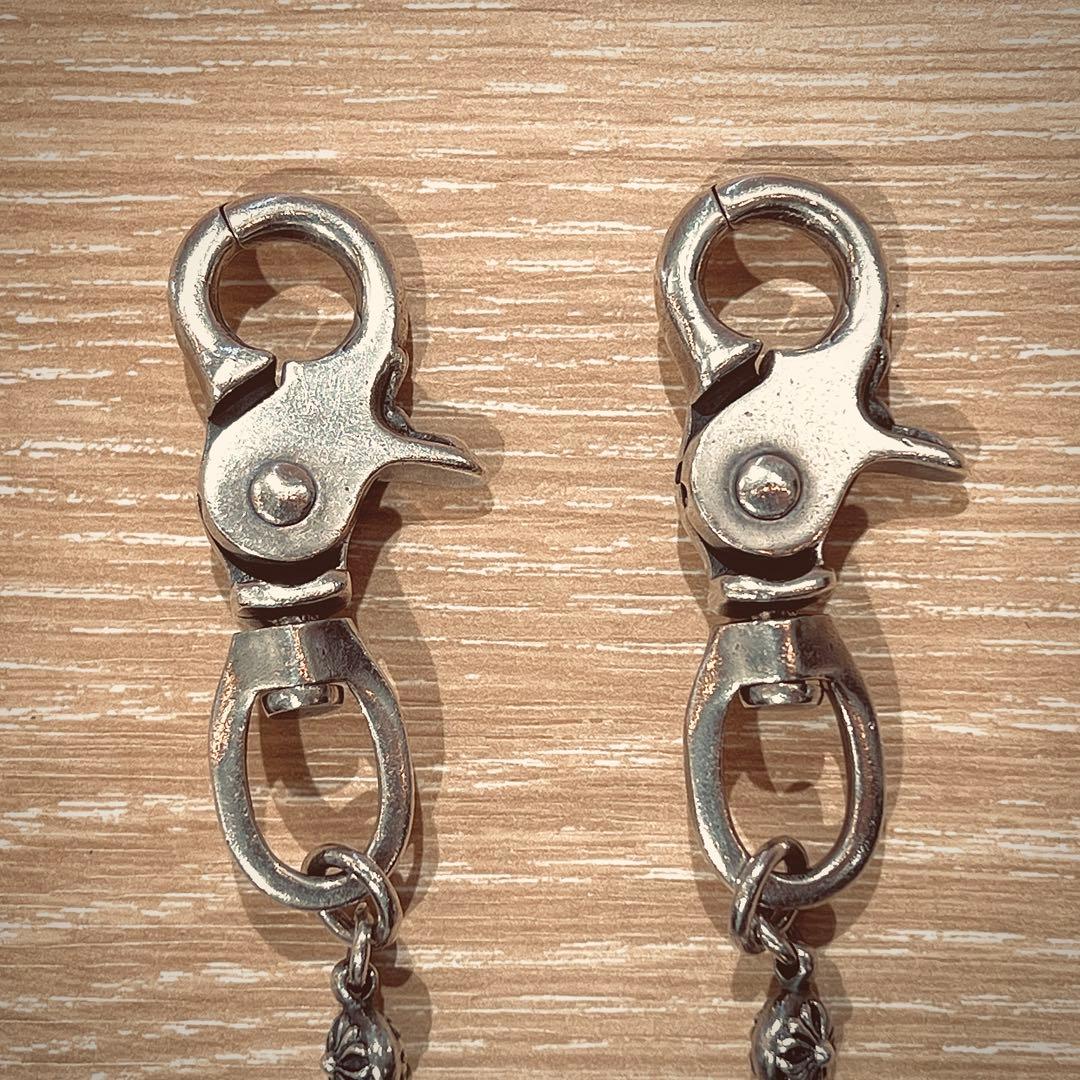 【channoriさま専用品】クロムハーツ クロスボール ウォレットチェーン#1