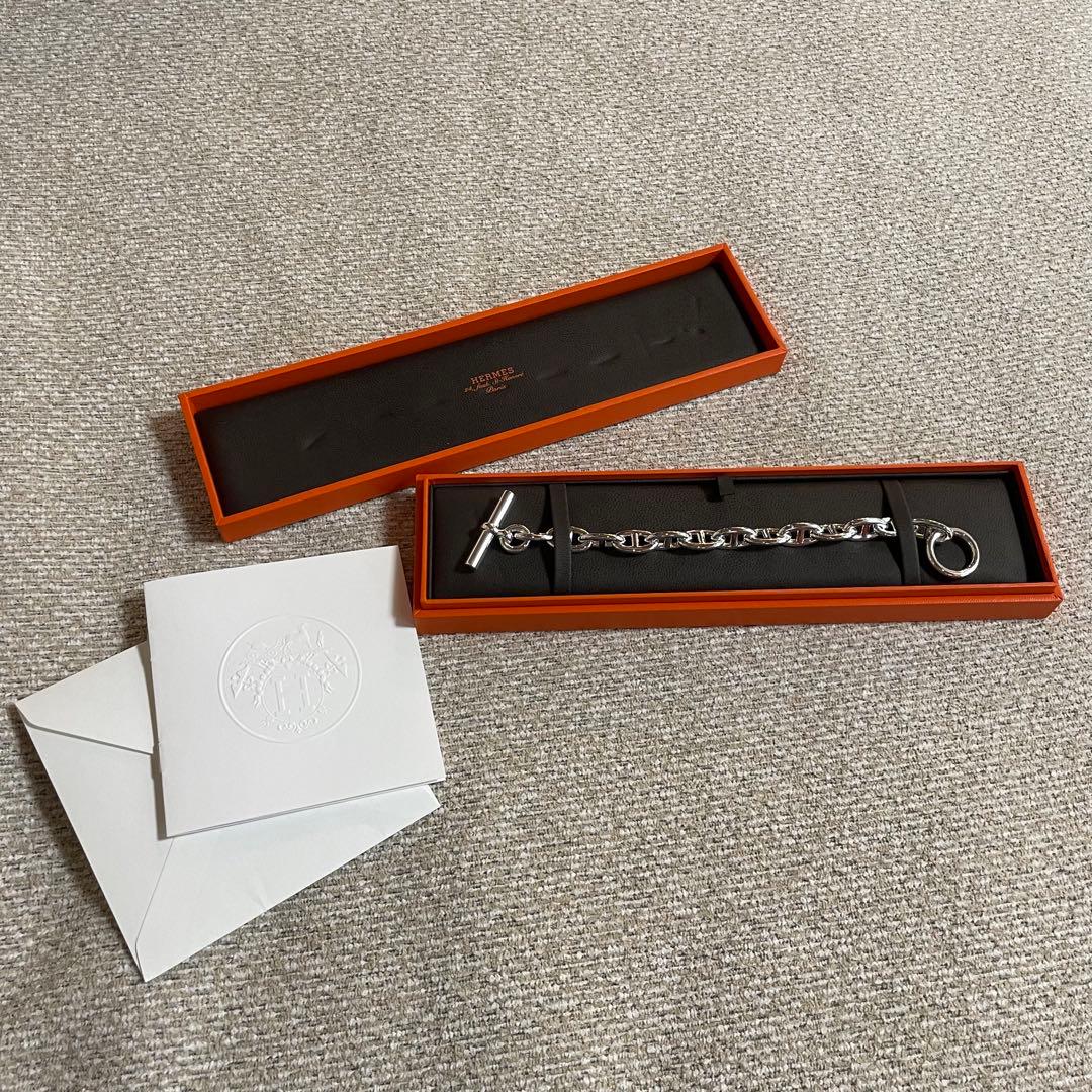 超希少！エルメス シェーヌダンクル GM 13コマ ブレスレット