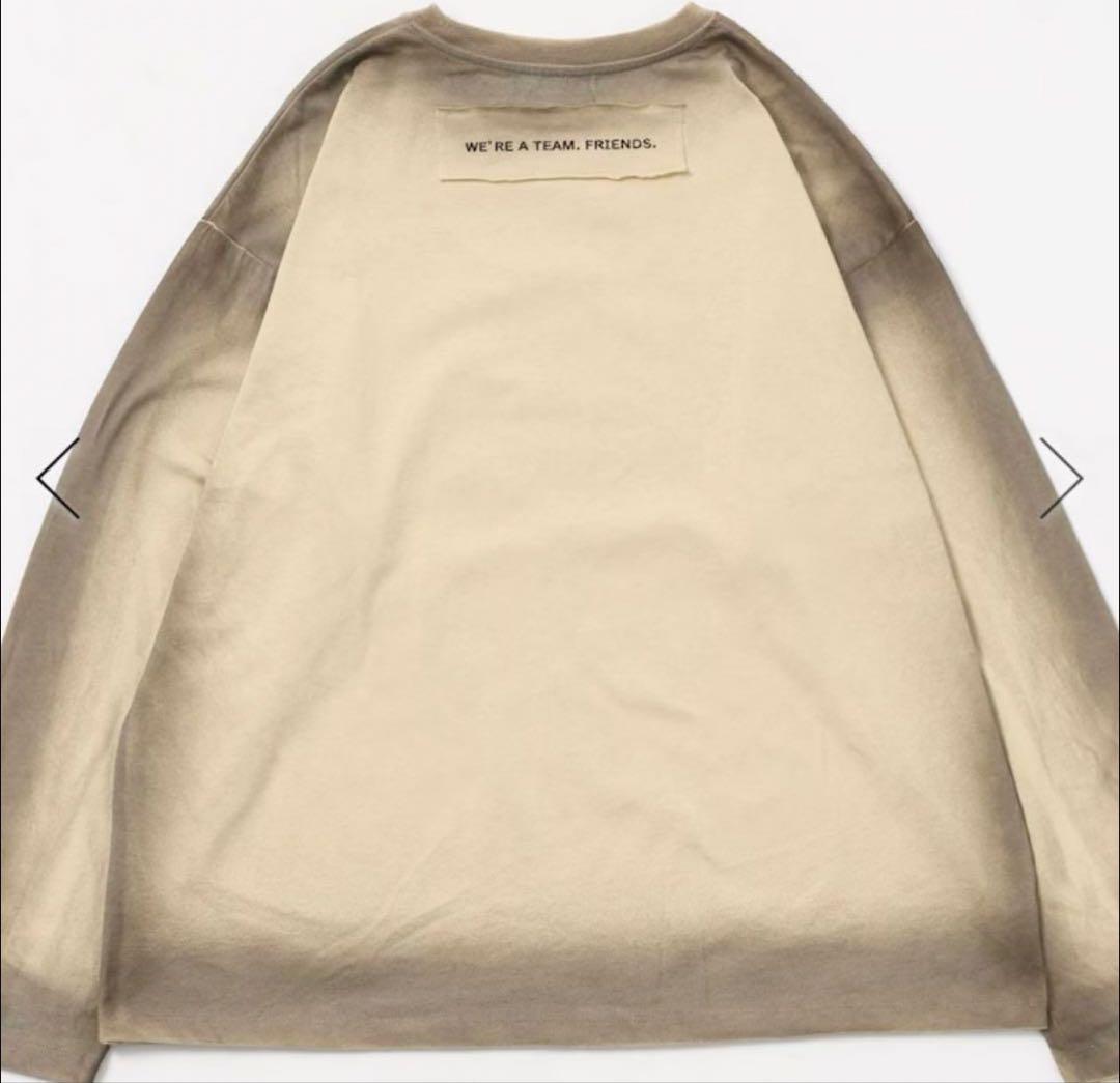 STRANGER THINGS コラボ スプレーアソートロングTシャツ Lサイズ