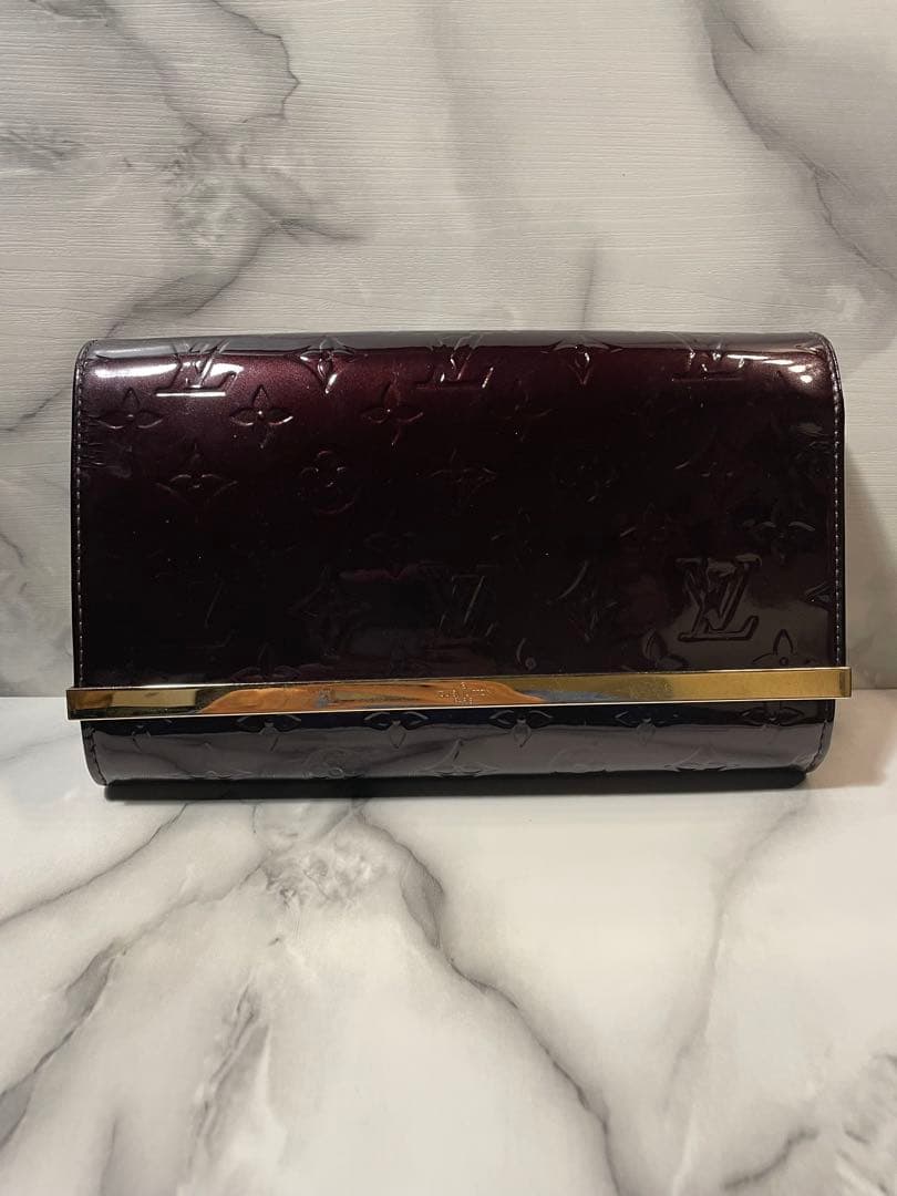 ルイヴィトン　ヴェルニ　クラッチ　ショルダーバッグ