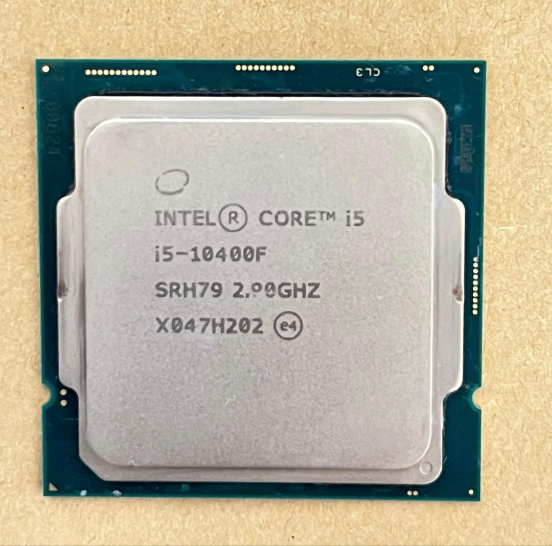 Intel Core i5-10400F CPU 6コア12スレッド