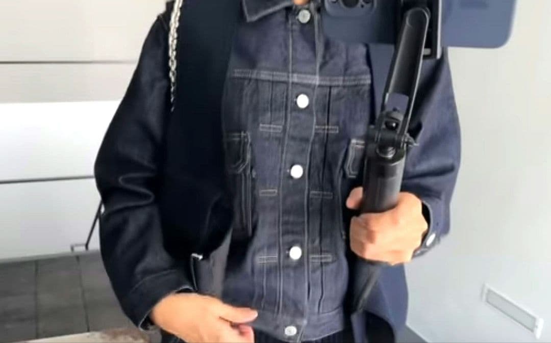 滝沢眞規子リーバイスブラックタブ トラッカージャケット/Gジャン/typeⅡ