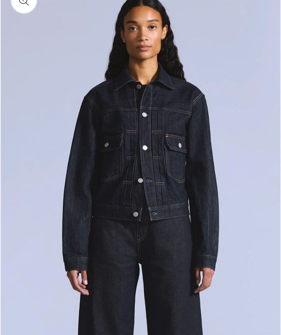 滝沢眞規子リーバイスブラックタブ トラッカージャケット/Gジャン/typeⅡ