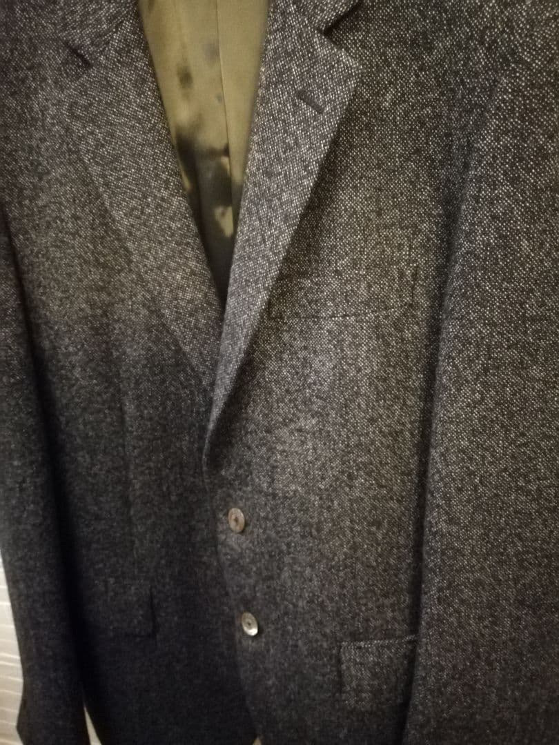 【新品】エポカウォモ／テーラードジャケット アンゴラ入り L／48（ITL48）