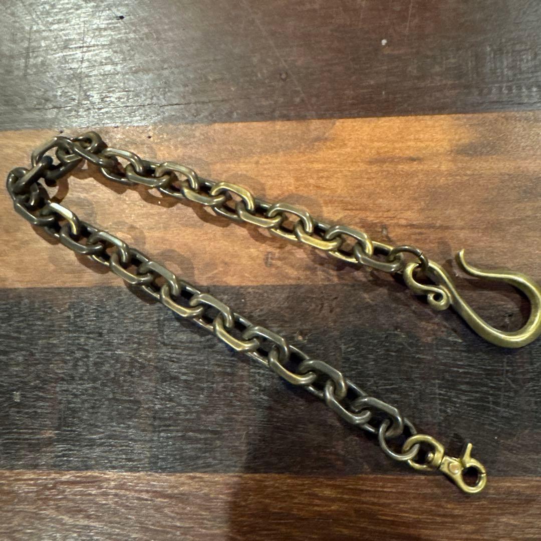 wallet chain ウォレットチェーン 真鍮　アンティーク加工済