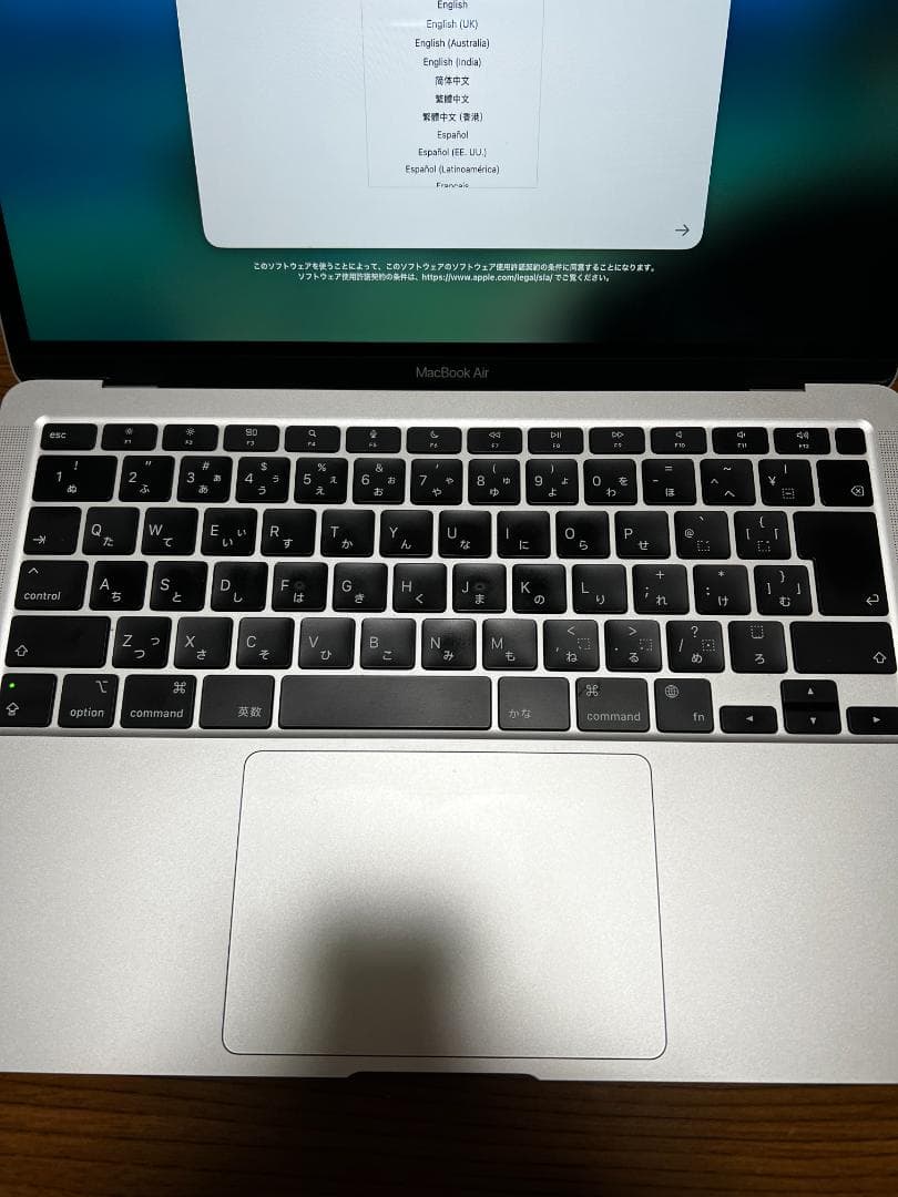 【美品】Apple MacBook Air M1 (2020)