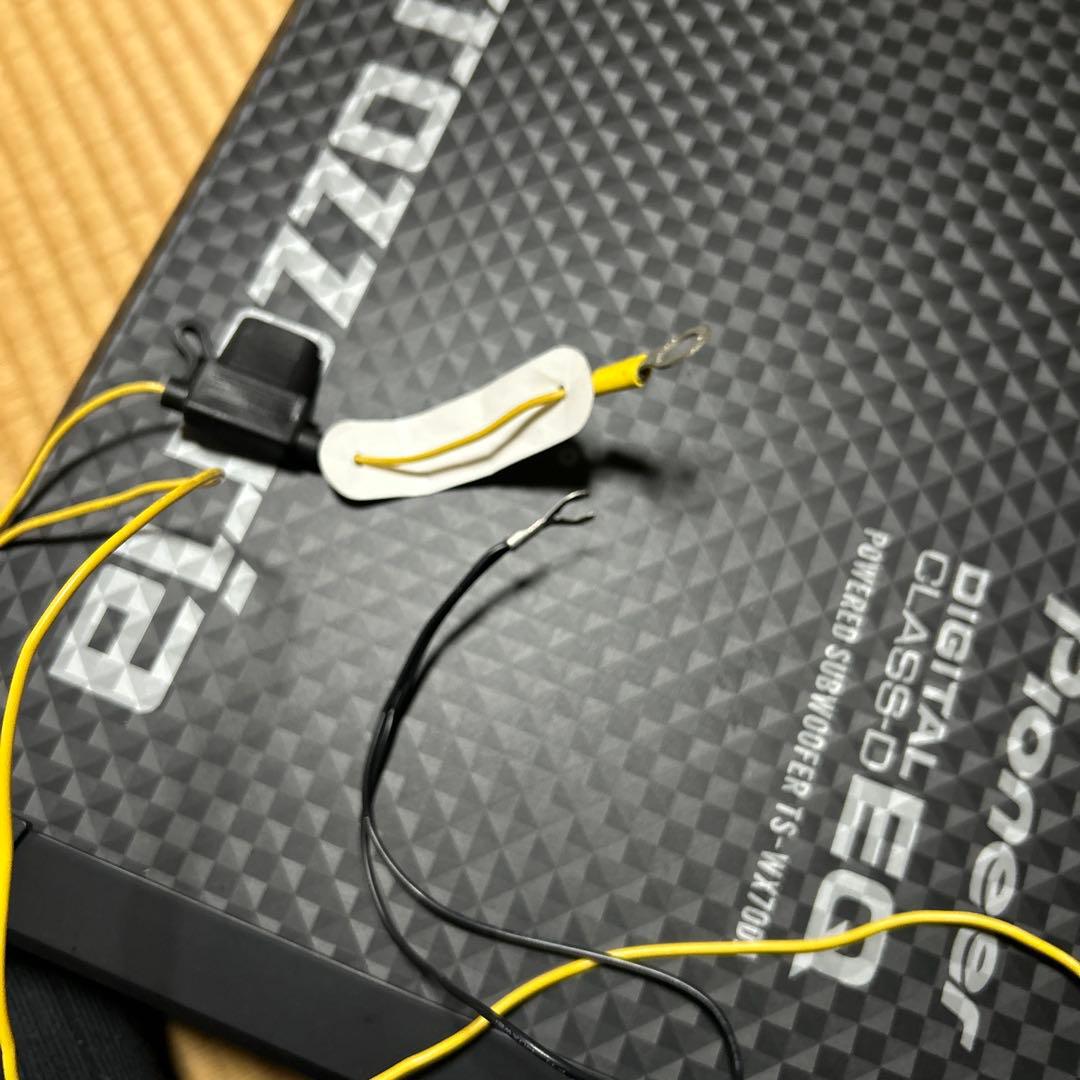 カーオーディオ carrozzeria POWERED SUBWOOFER TS-WX70DA