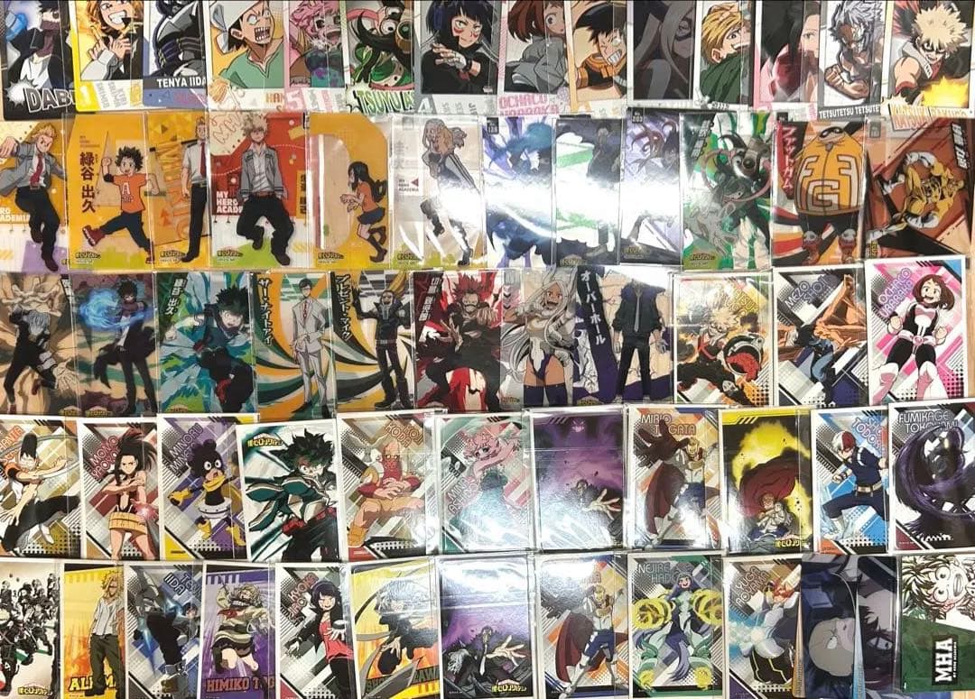 ヒロアカ カード＆ステッカーセット 約90枚