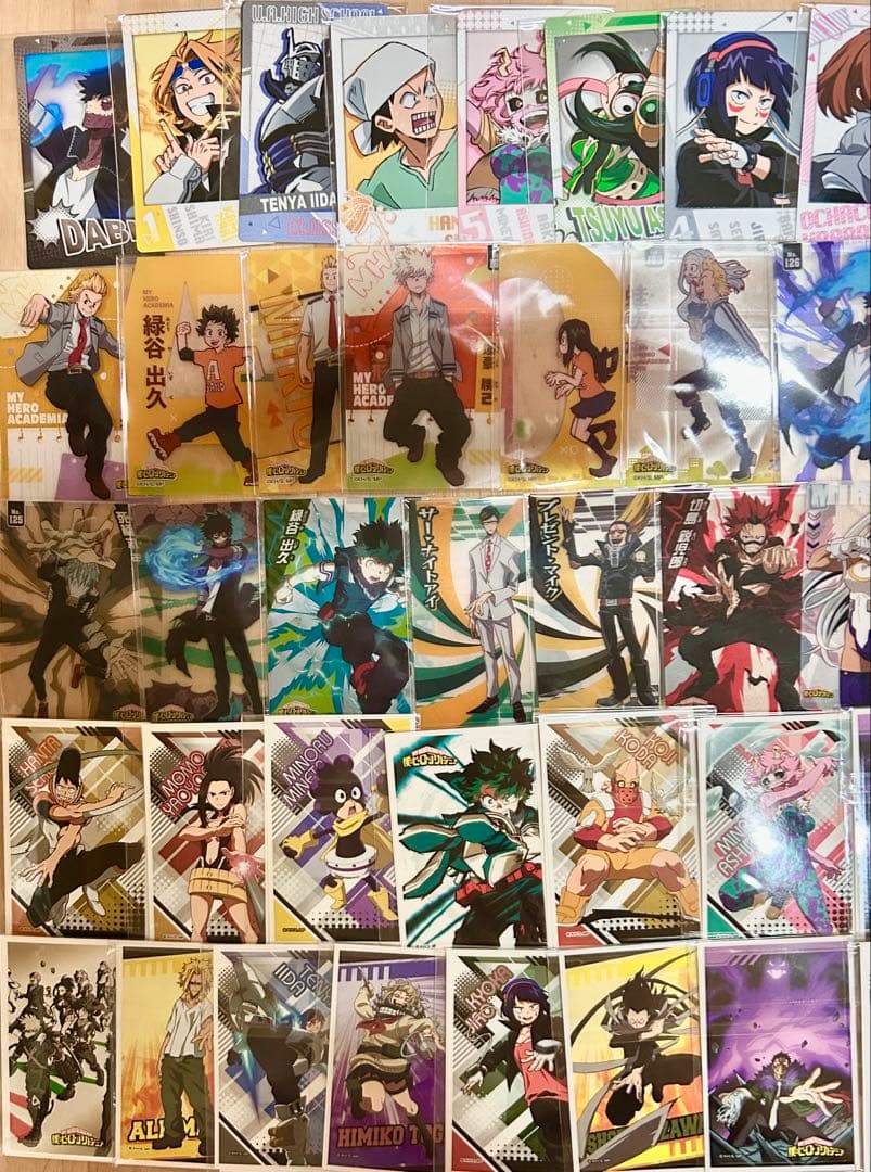 ヒロアカ カード＆ステッカーセット 約90枚