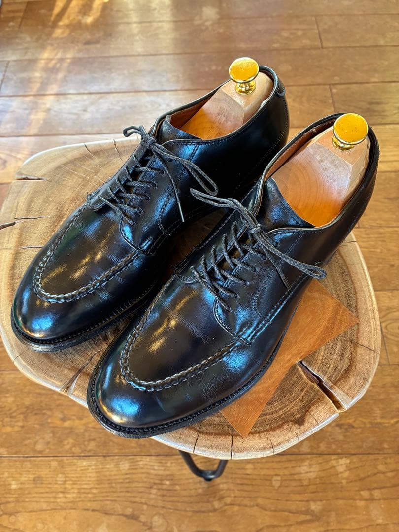 Alden オールデン Uチップ ７1/2D モディファイドモックトゥ カーフ