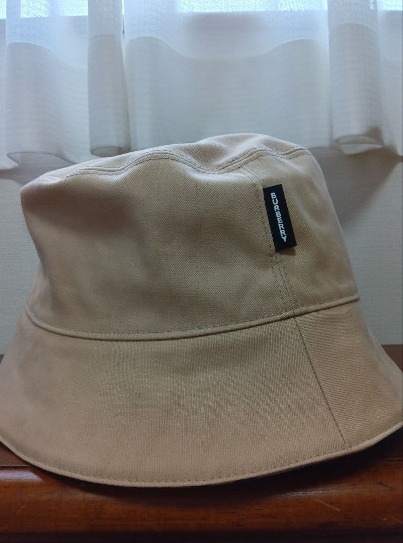 バーバリーバケットハット リバーシブルLサイズ