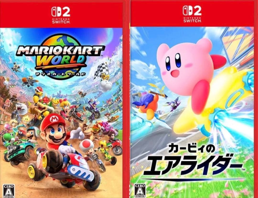 マリオカート ワールド & カービィのエアライダー