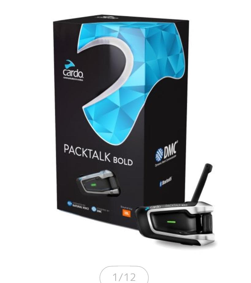 Cardo Packtalk Bold 45ｍｍ JBLスピーカーにアップデート
