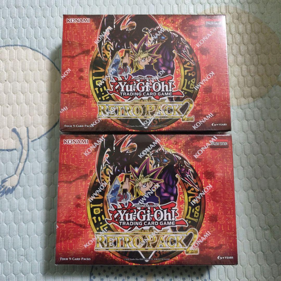 遊戯王 RETRO PACK 2 　北米版　未開封シュリンク付き