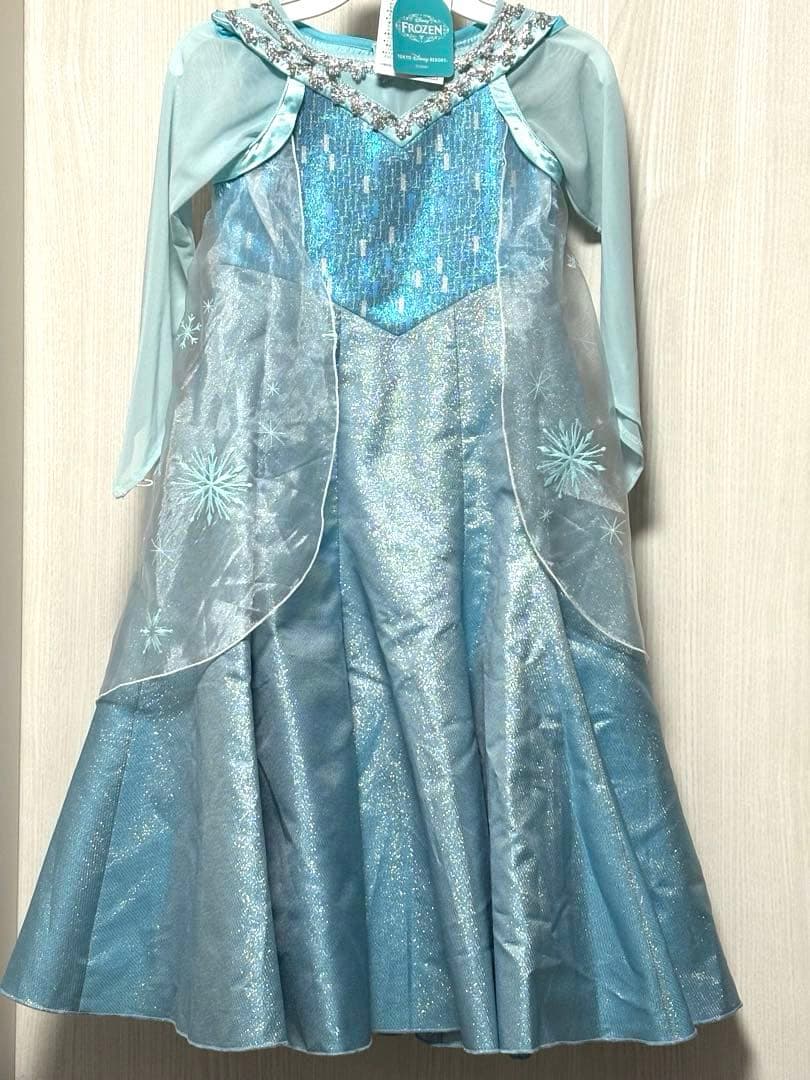 ディズニー　ビビディ・バビディ・ブティックドレス　アナと雪の女王　エルサ　120