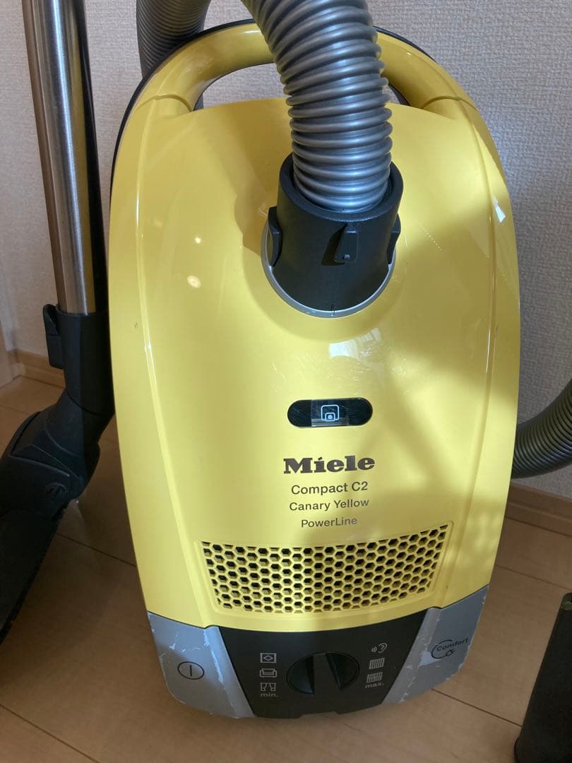【中古】Miele Compact C2 掃除機 本体 カナリアイエロー