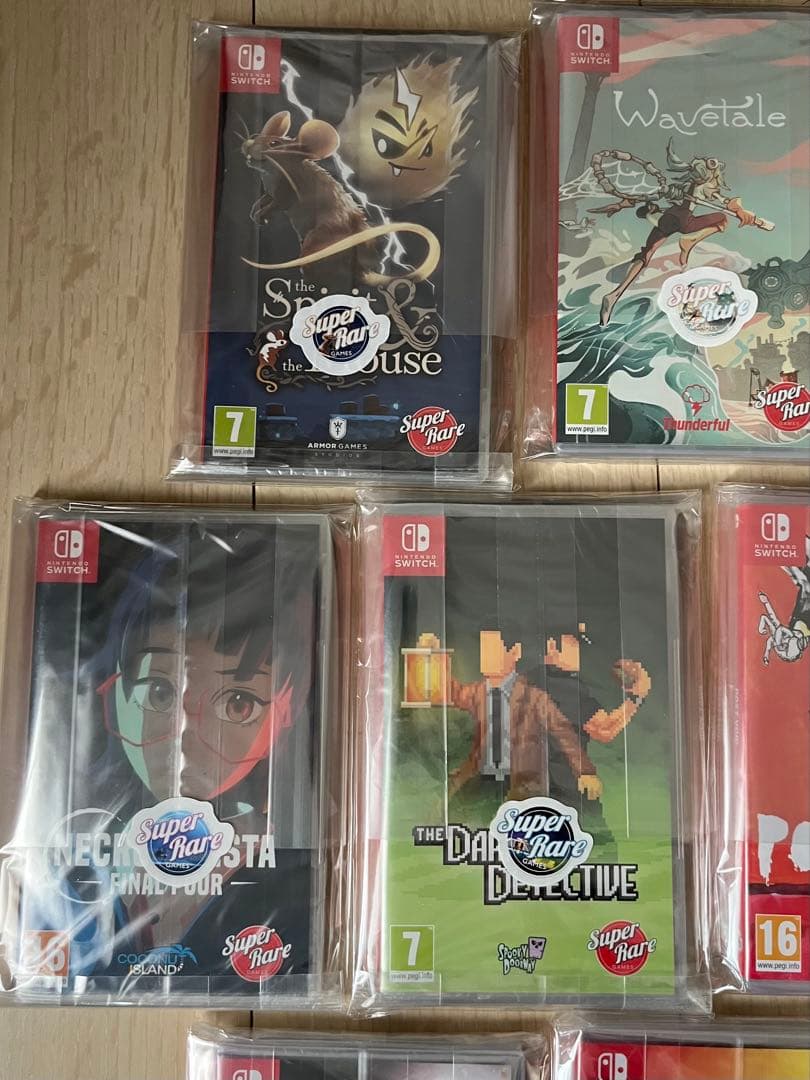 Switch super rare games まとめ売り SRG