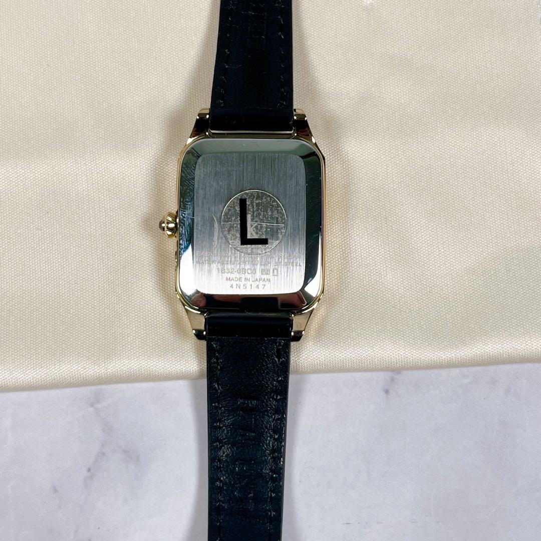 ✨極美品✨ 稼動品 ルキア グロウ　腕時計 ソーラー電波　革ベルト 箱あり