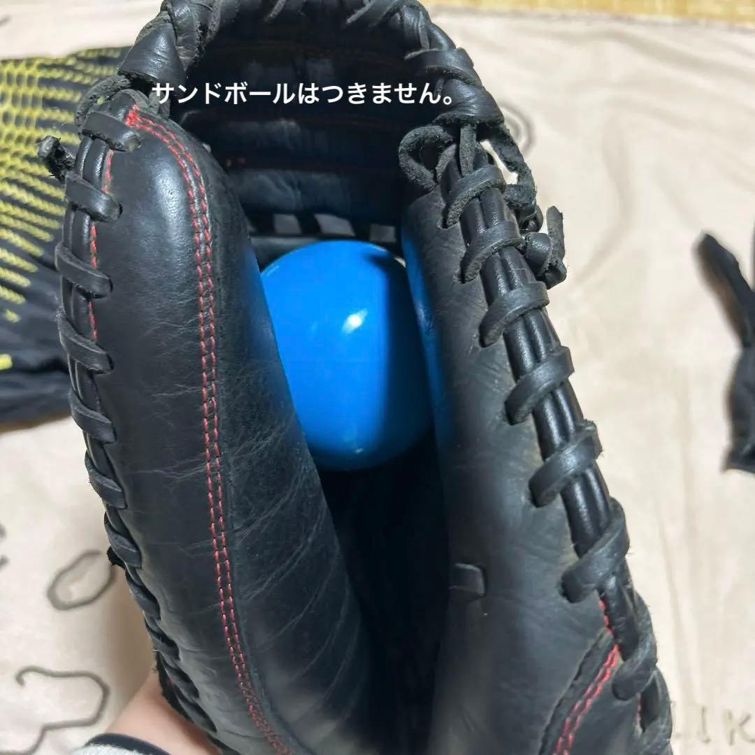 Under Armour 軟式グローブ 黒　キャッチャーミット　右投げ