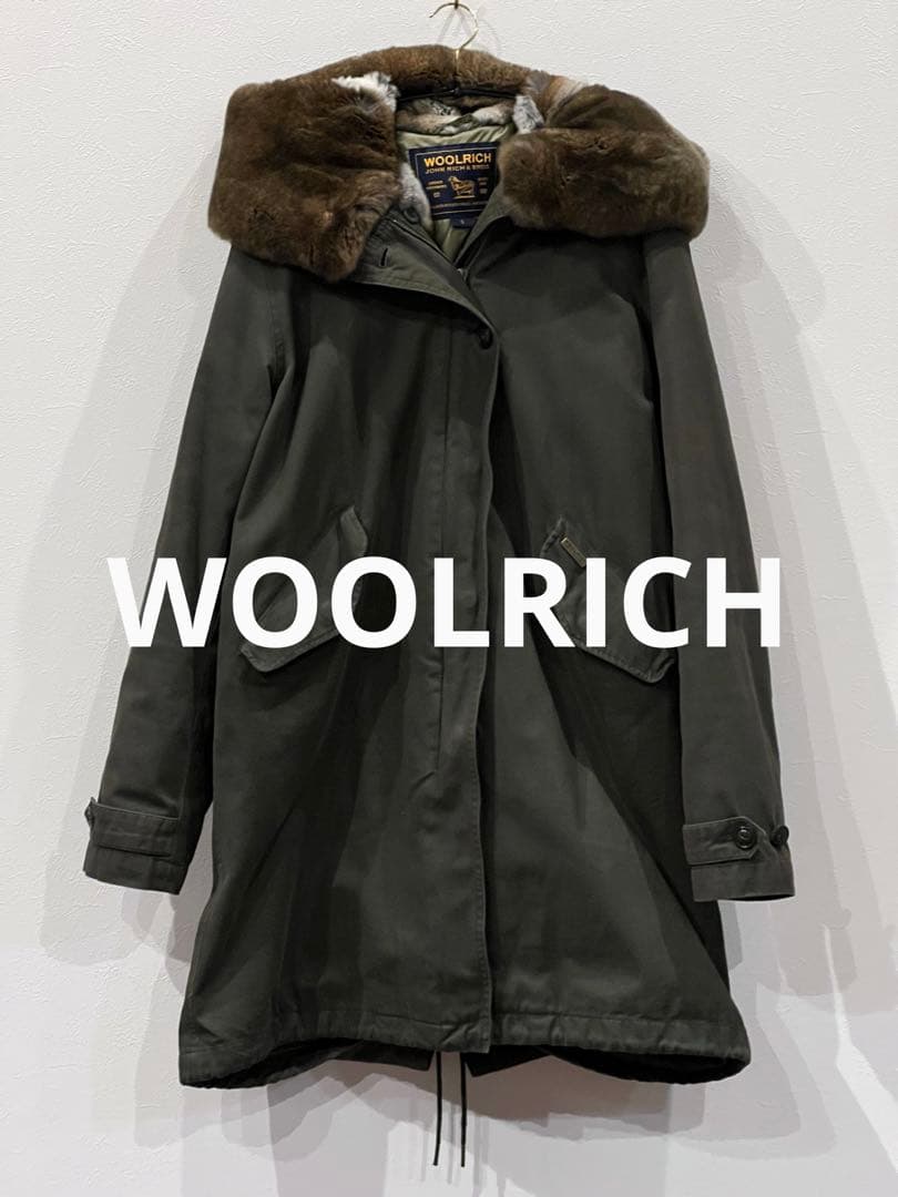 正月SALE【極美品レア】WOOLRICH モッズコート オリーブグリーン